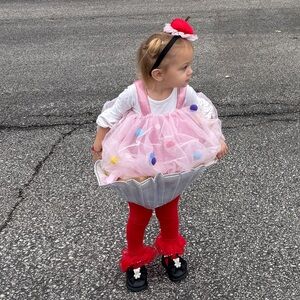 Pottery Barn Kids Pink Cupcake Costume